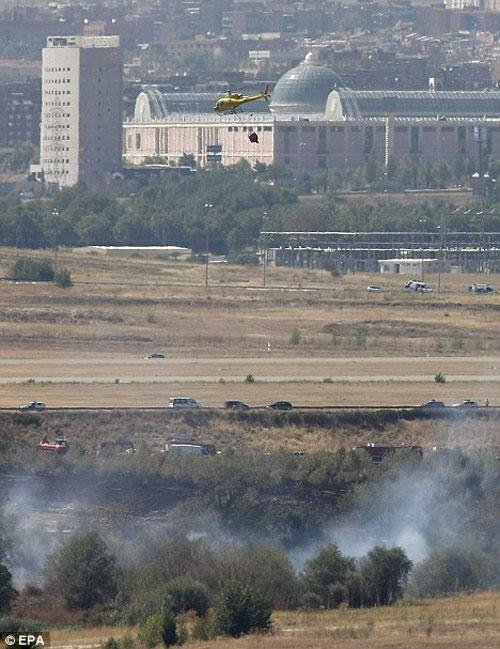 Самолёт рухнул в аэропорту Мадрида