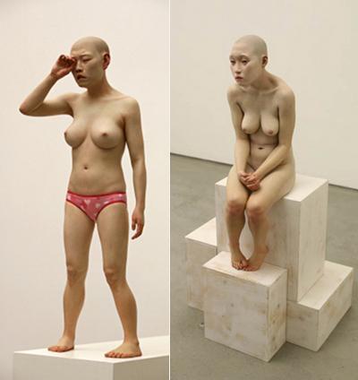 Жутковатые скульптуры корейского скульптора