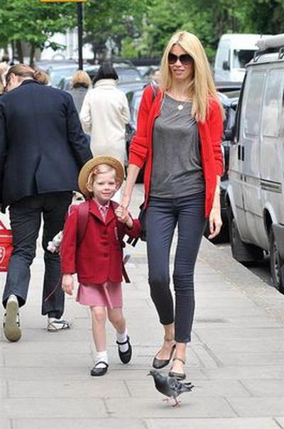 Супермодели вместе со своими детьми