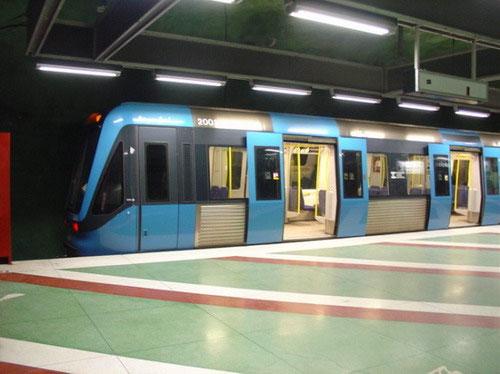 Пещерная подземка Стокгольма