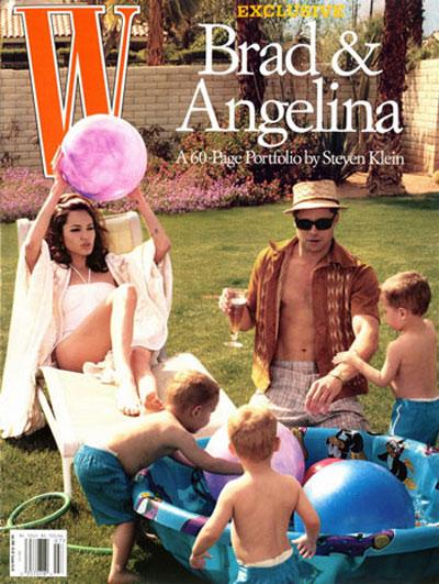 "Семейное счастье" Джоли и Питта: скандальная фотосессия в журнале W
