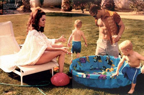 "Семейное счастье" Джоли и Питта: скандальная фотосессия в журнале W