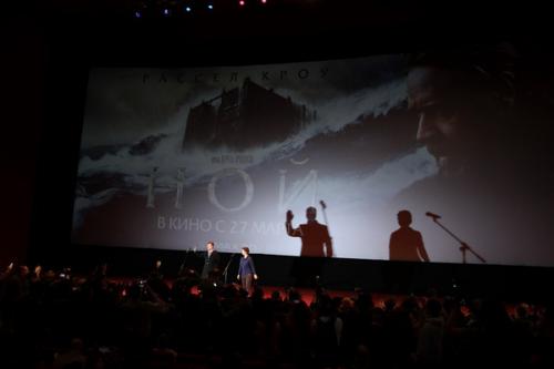 Рассел Кроу и российские знаменитости на премьере «Ноя»