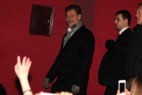 Рассел Кроу и российские знаменитости на премьере «Ноя»