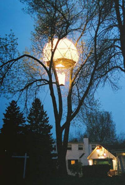 Самые удивительное жилье на деревьях