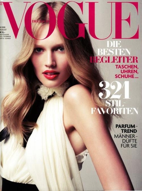 Лучшие обложки модных журналов 2008 года