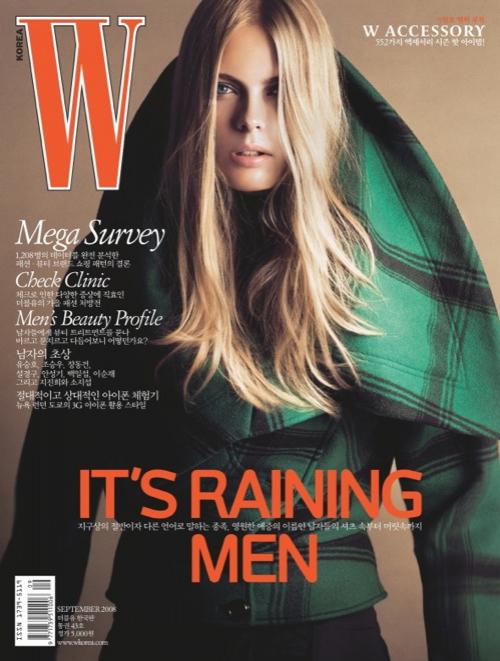 Лучшие обложки модных журналов 2008 года