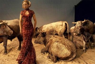 Николь Кидман снялась в хлеву