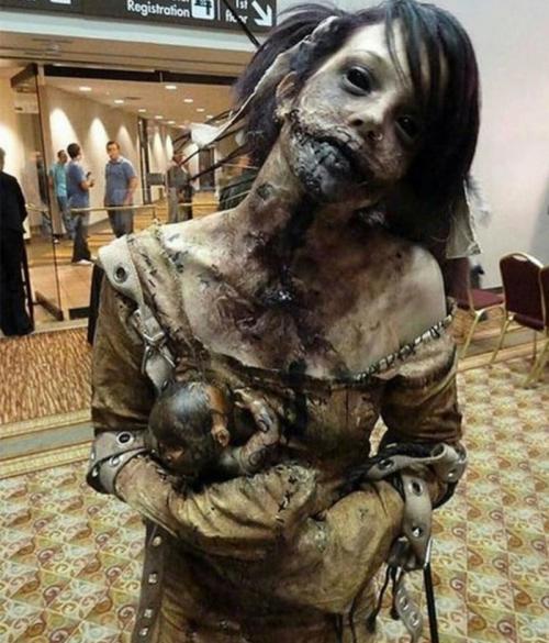 Подборка из самого жуткого киношного грима