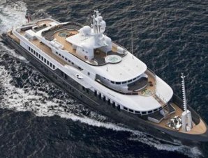 Новая яхта Медведева за 30 млн евро: вид изнутри