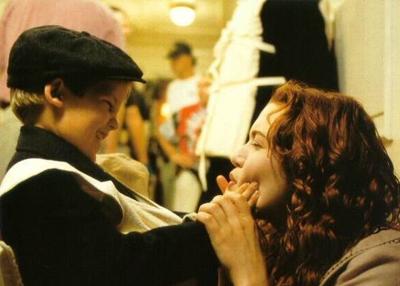 Уникальные кадры со съемочной площадки «Титаника»