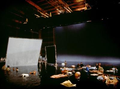 Уникальные кадры со съемочной площадки «Титаника»