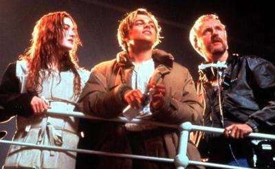 Уникальные кадры со съемочной площадки «Титаника»