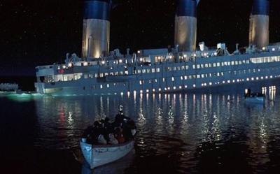 Уникальные кадры со съемочной площадки «Титаника»