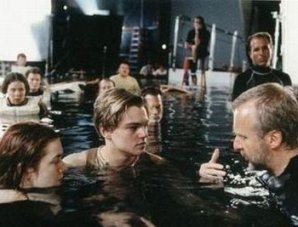 Уникальные кадры со съемочной площадки «Титаника»