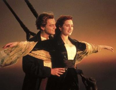 Уникальные кадры со съемочной площадки «Титаника»