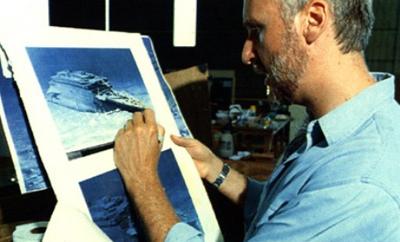 Уникальные кадры со съемочной площадки «Титаника»