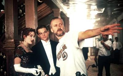 Уникальные кадры со съемочной площадки «Титаника»