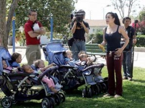 Октомама с детьми снимается в реалити-шоу