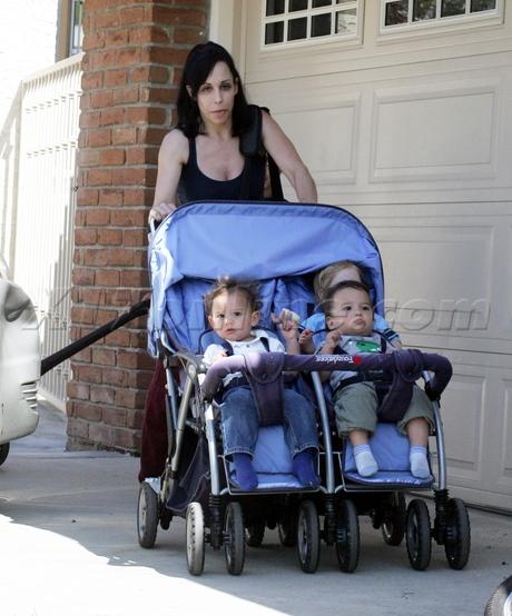 Октомама с детьми снимается в реалити-шоу