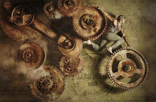 Испанские олимпийцы обнажились в стиле «стимпанк»