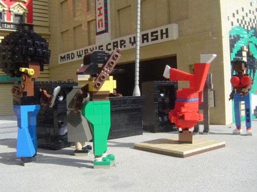 Из лего построили Нью-Йорк