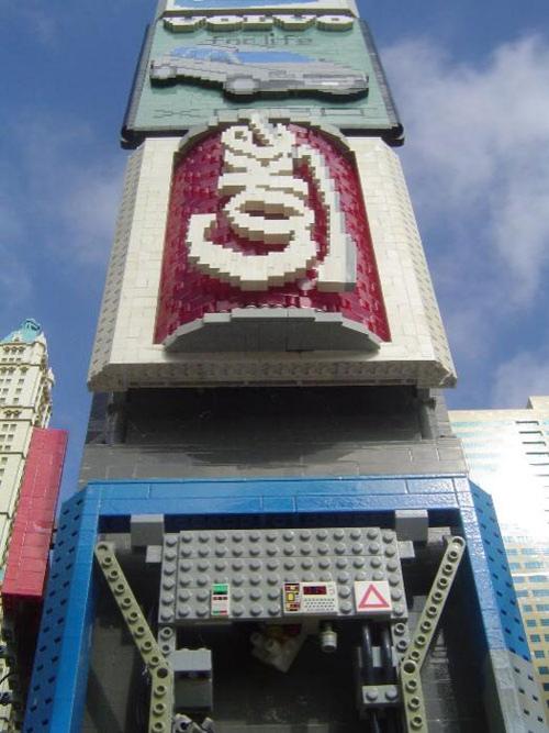 Из лего построили Нью-Йорк