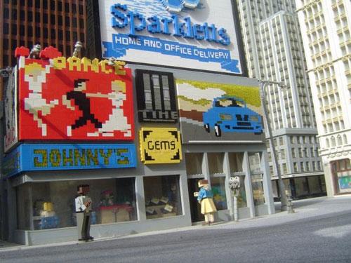 Из лего построили Нью-Йорк