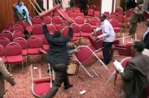 Как дерутся политики