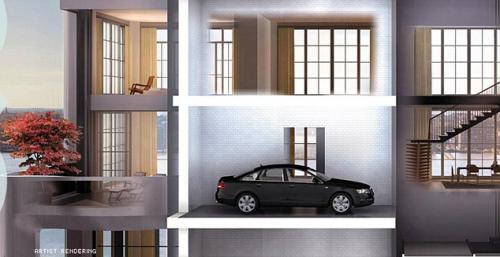 Николь Кидман купила дом с лифтом для авто