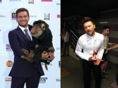 На «Премию МУЗ-ТВ» звезды пришли с детьми, животными и женихами. А Лазарев получил пулю в сердце