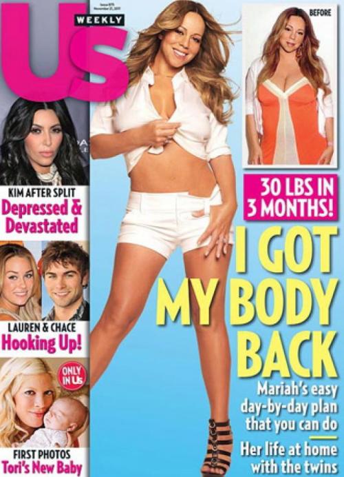 Похудевшие звёздные мамы: во время и после беременности