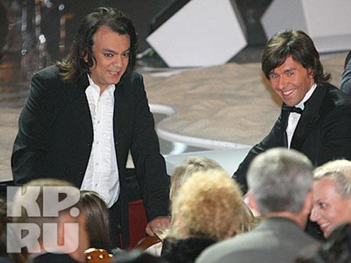 Канделаки и Малахов целовались "взасос"