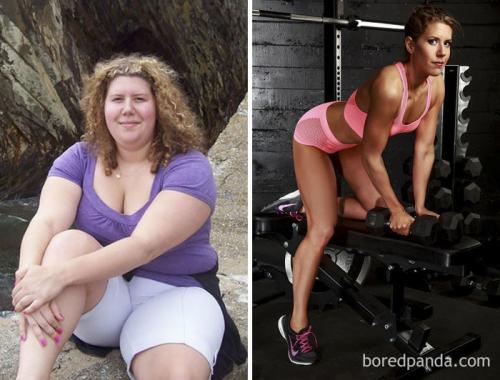 Терпение и труд все перетрут: до и после диеты и спорта