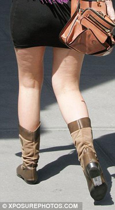 Миша Бартон шокировала худобой