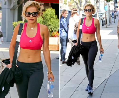 Спортивные животики звёзд