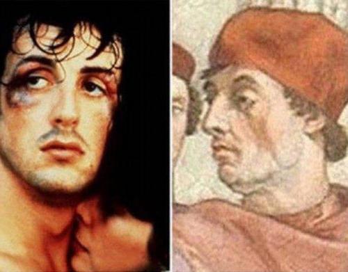 Знаменитости и их исторические двойники: невероятное сходство