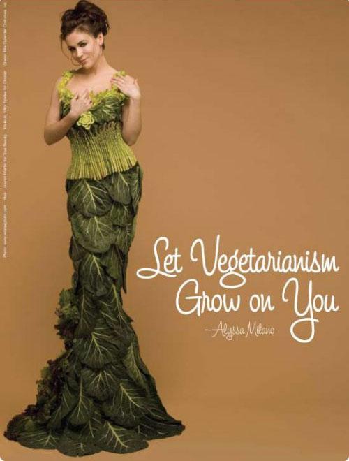 Top-10 самых сексуальных вегетарианок