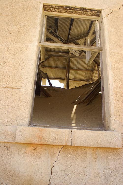 Город-призрак в песках Намибии