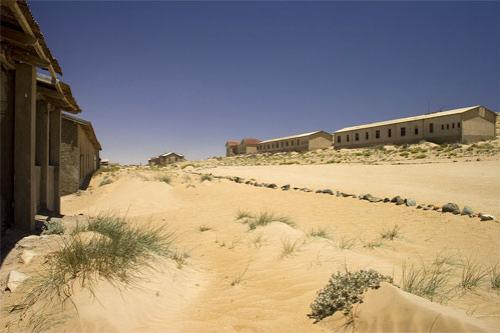 Город-призрак в песках Намибии