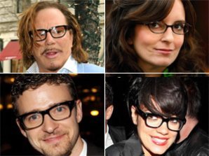 Знаменитости-очкарики