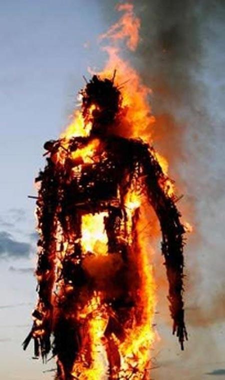 «Ненужный человек» сгорел за 30 минут