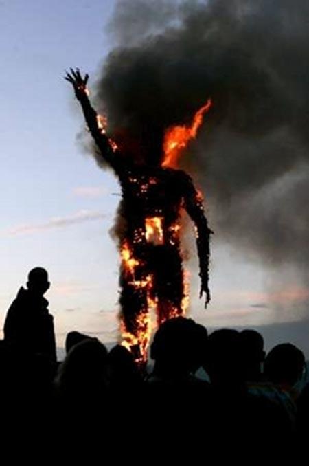 «Ненужный человек» сгорел за 30 минут