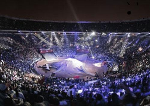 Крылатые быки сошлись на арене в Мексике