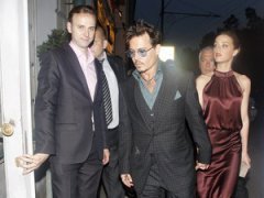 Джонни Депп устроил в Москве тайное свидание