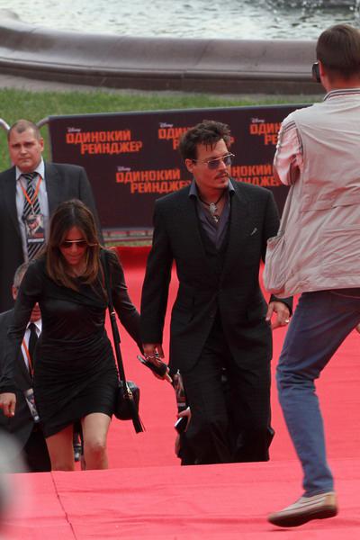 Джонни Депп устроил в Москве тайное свидание