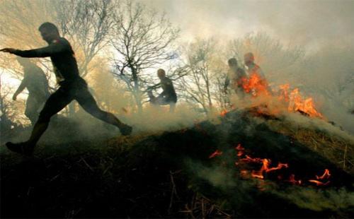 В Англии прошли соревнования «крутых парней»