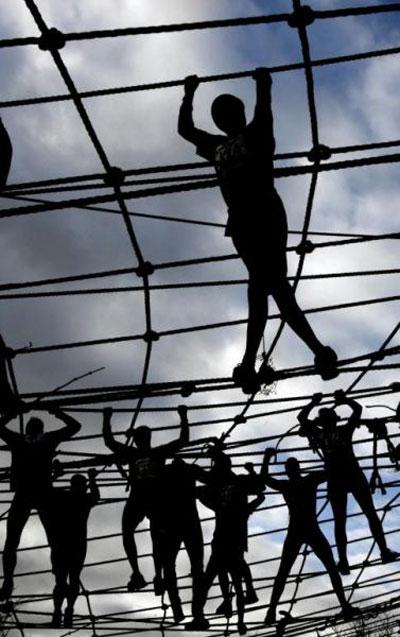 В Англии прошли соревнования «крутых парней»