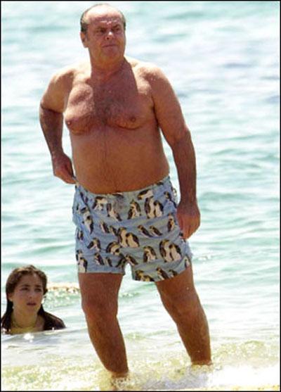 Знаменитые мужчины на пляже: идеальные, нелепые и смешные