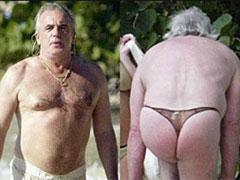 Знаменитые мужчины на пляже: идеальные, нелепые и смешные